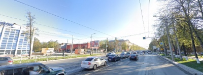 В Калининском районе сужается проезд по ул. Богдана Хмельницкого