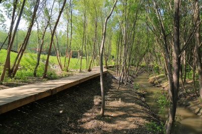 В Калининском районе готовится к открытию уникальный ландшафтный парк
