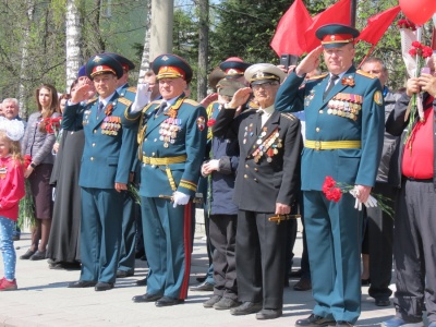 День Победы в Калининском районе