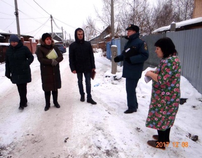 «На жилмассиве Плехановский прошел рейд по пожарной безопасности»