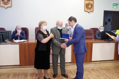 Вручение медалей «За любовь и верность»