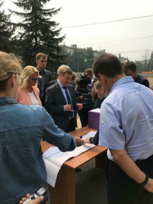 Реконструкция бывшего кинотеатра «Космос»