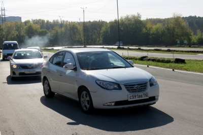 «В Новосибирске прошли соревнования на лучшего водителя»